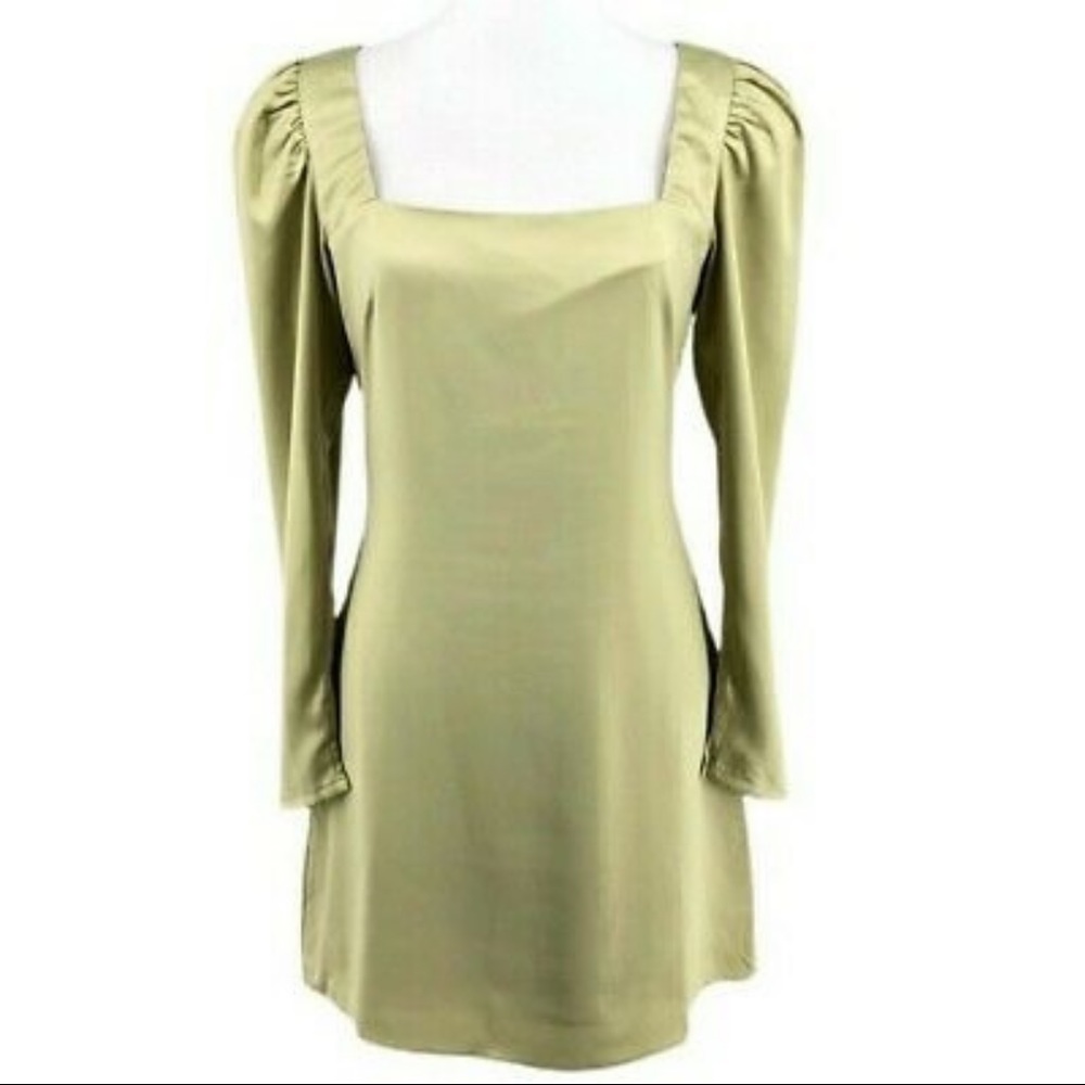 Danielle Bernstein Womens Long-Sleeve Mini Dress